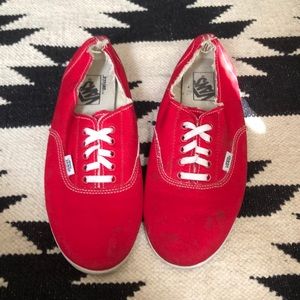 Red Vans